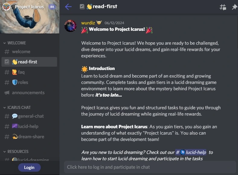 Lucid Dreaming Discord